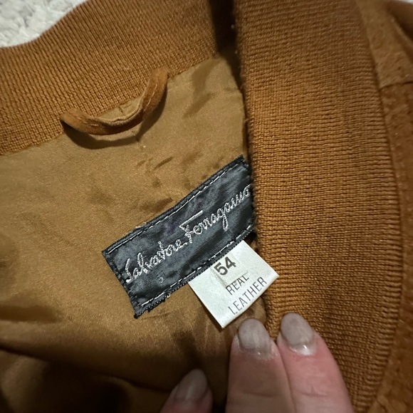 100% authentic Salvatore Ferragamo leather jacket - Picture 6 of 10